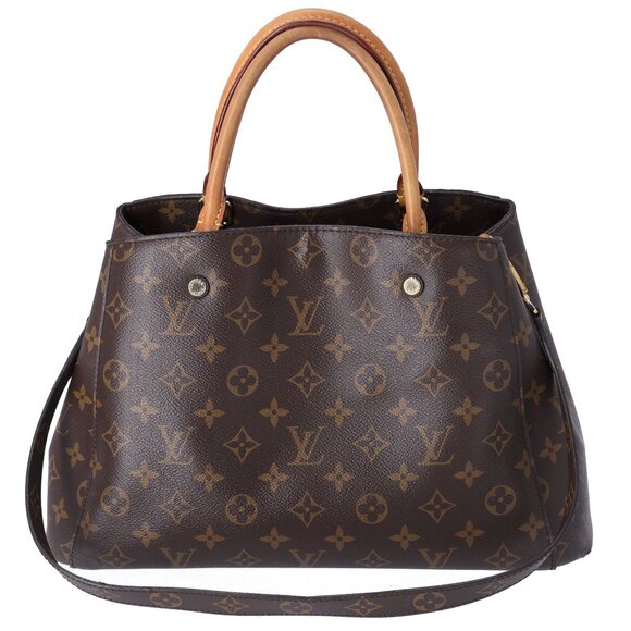 Louis Vuitton Montaigne MM Monogram Handbag Shoulder Bag M41056 - Picture 1 of 10